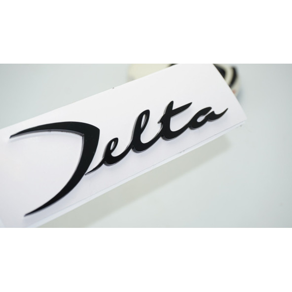 DK Tuning Delta Bagaj Siyah Yazı Logo Lancia İle Uyumlu ürün görseli 1