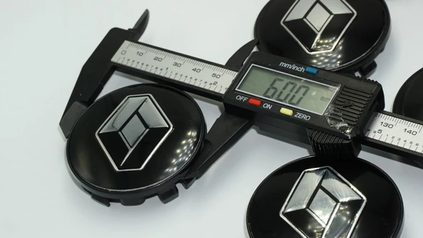 DK Tuning Renault Jant Göbeği Kapak Seti 60mm - Resim 2