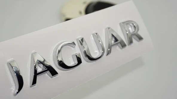 DK Tuning Jaguar Sport Krom ABS 3M Bagaj Yazı Logo ürün görseli 1