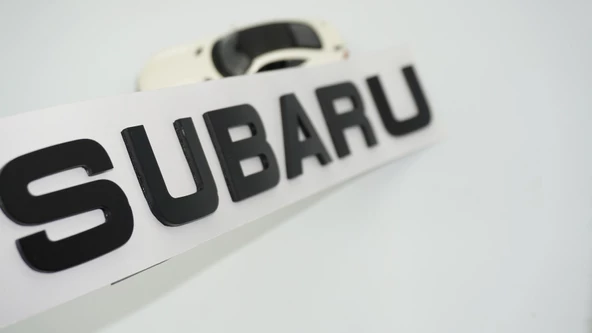 DK Tuning Subaru İmpreza Forester Bagaj Siyah ABS 3M 3D Yazı Logo ürün görseli 1