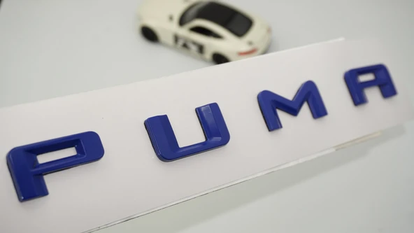 DK Tuning Puma Bagaj Mavi Yazı Logo Arma Ford ile Uyumlu ürün görseli 1