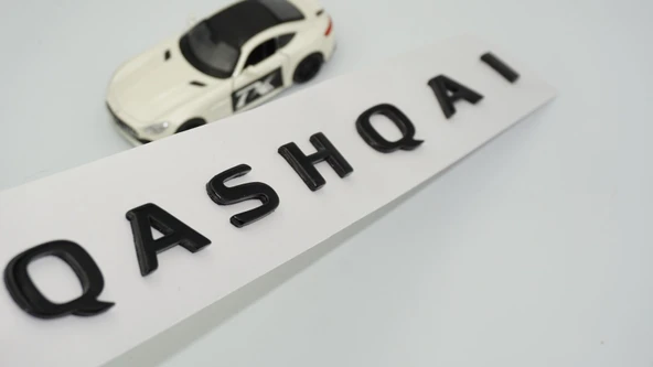 DK Tuning Qashqai J11 Siyah ABS Bagaj Yazı Logo Nissan İle Uyumlu ürün görseli 1