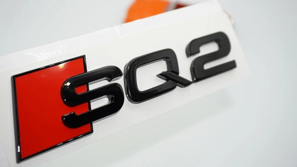 DK Tuning SQ2 Siyah ABS Bagaj Logo Arma Audi İle Uyumlu ürün görseli 1