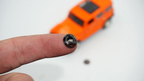 Bmw AC Oto Anahtar 3M Metal Alaşım Logo 2Li Set ürün görseli 1