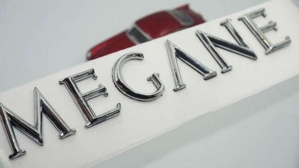 Renault Megane 2 2002-2008 Krom ABS 3M 3D Bagaj Yazı Logo ürün görseli 1