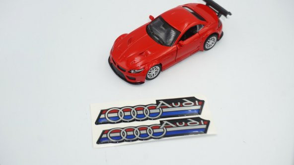 Audi Logo Damla Silikon Torpido Çamurluk Yanı Sticker ürün görseli 1
