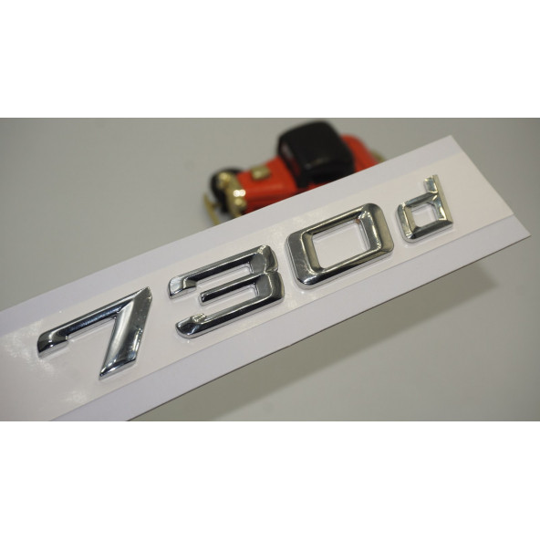 Bmw 730d Bagaj Krom Metal 3M 3D Yazı Logo ürün görseli 1