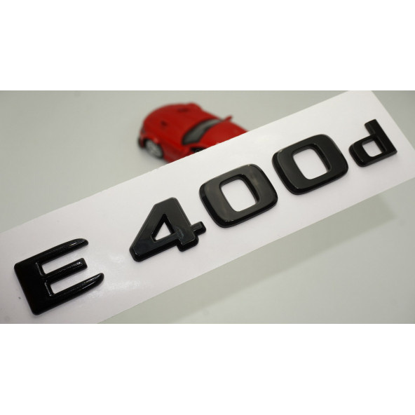E 400d Bagaj Parlak Siyah ABS 3M 3D Yazı Logo ürün görseli 1