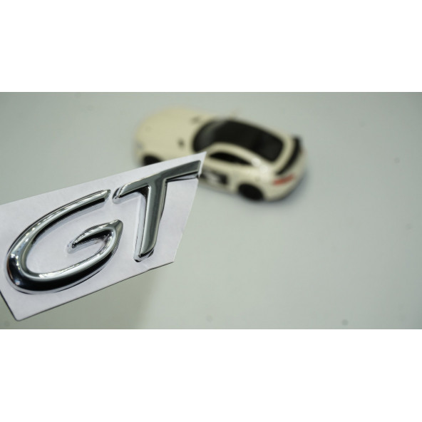 DK Porsche GT Krom Metal Bagaj Logo Orjinal Ürün ürün görseli 1