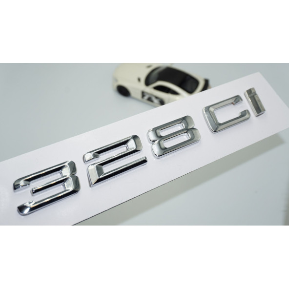 DK Tuning 328Ci Bagaj Krom Metal 3M 3D Yazı Logo Bmw İle Uyumlu ürün görseli 1
