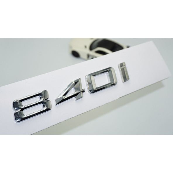 DK Tuning 840i Bagaj Krom Metal 3M 3D Yazı Logo Bmw İle Uyumlu ürün görseli 1