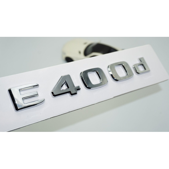 DK Tuning E400d Bagaj Krom ABS 3M 3D Yazı Logo Benz İle Uyumlu ürün görseli 1