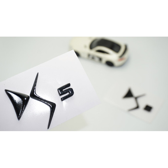 DK Tuning DS5 Çamurluk Siyah Logo Arma Yazı Seti Citroen İle Uyumlu ürün görseli 1