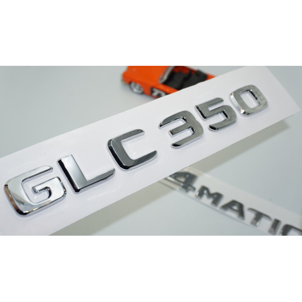 DK Tuning GLC350 4Matic Bagaj Krom ABS Yazı Logo Benz İle Uyumlu ürün görseli 1