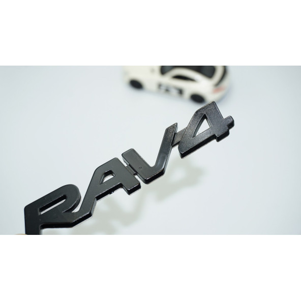 DK Tuning Toyota Rav4 Siyah ABS 3M 3D Bagaj Yazı Logo Arma ürün görseli 1