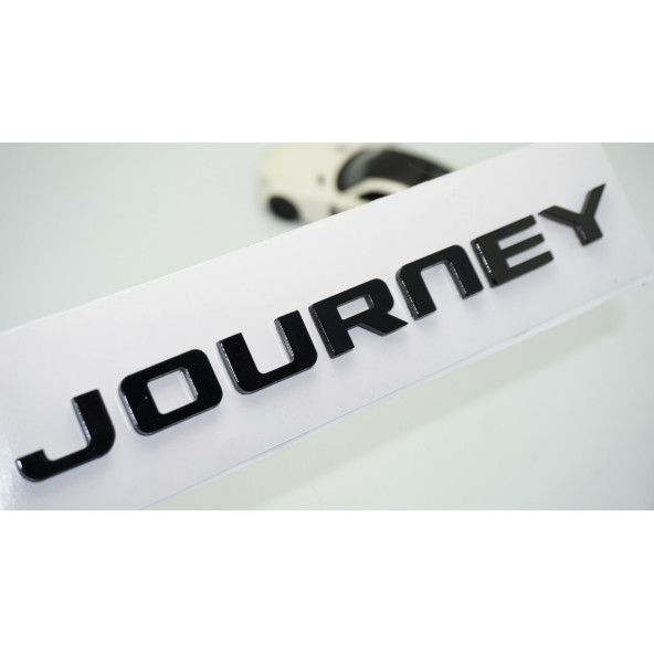 DK Tuning Journey Bagaj Siyah ABS Yazı Logo Dodge İle Uyumlu ürün görseli 1