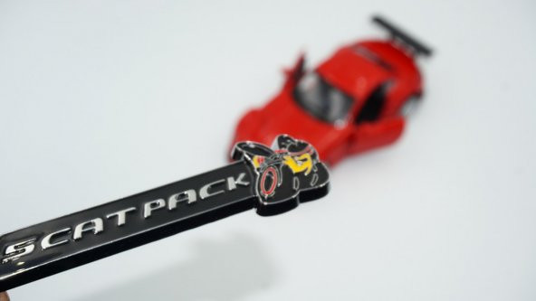 Ford Scatpack Ram Challenger RT SRT Charger Bagaj Metal Yazı Logo ürün görseli 1