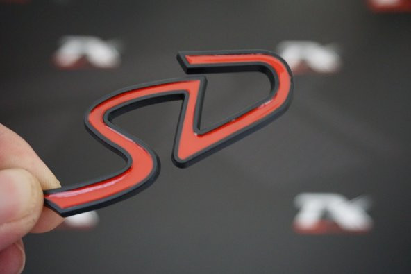 Mini Cooper SD F55 F56 JCW Krom Metal Bagaj Logo 3M 3D ürün görseli 1