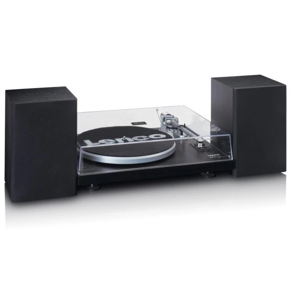 Lenco LS-500 Siyah Bluetoothlu Pikap Plak Çalar - Resim 2