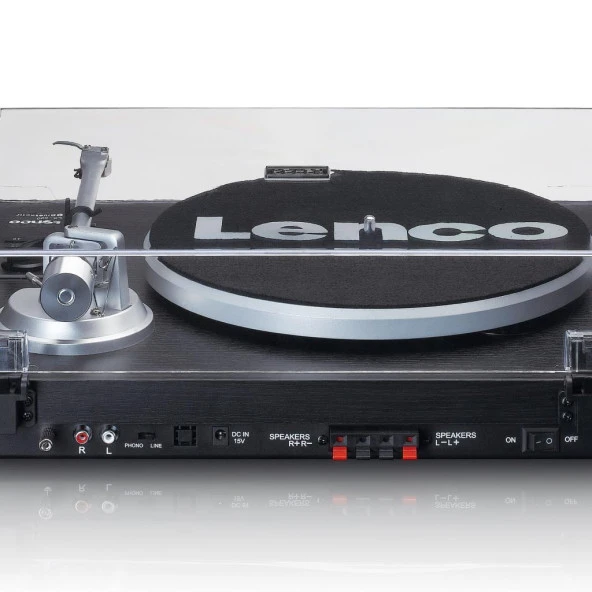 Lenco LS-500 Siyah Bluetoothlu Pikap Plak Çalar - Resim 9