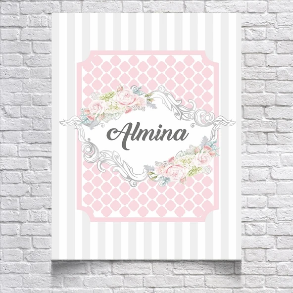 PEMBE BALIK PULU TEMALI DOĞUM GÜNÜ AFİŞİ 70X100 cm ürün görseli 1