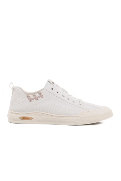 Beyaz Hafif Esnek Erkek Sneaker ürün görseli 1