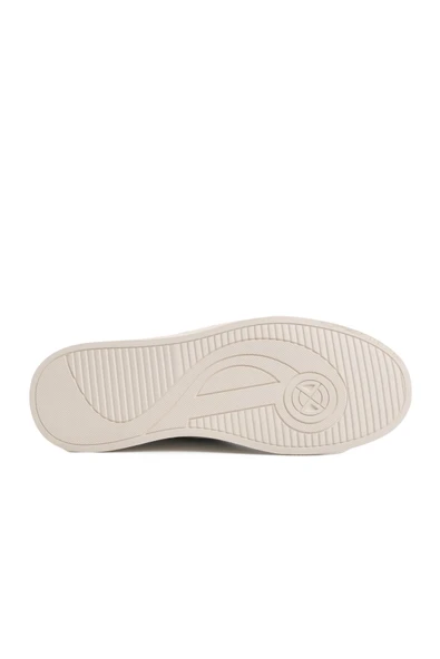 Beyaz Hafif Esnek Erkek Sneaker - Resim 5