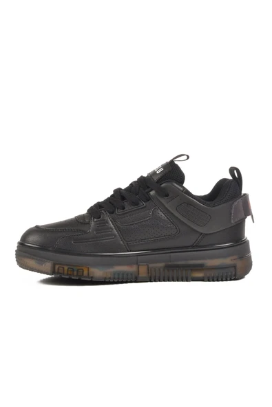 Siyah Memory Foam Unisex Sneaker - Resim 2