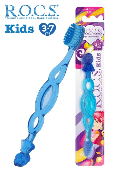 Rocs Kids Ekstra Yumuşak Çocuk Diş Fırçası 3 7 Yaş ürün görseli 1