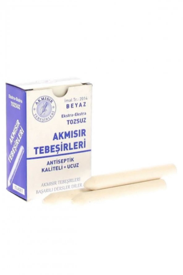 Tebeşir 15 li Beyaz 10 Kutu ürün görseli 1