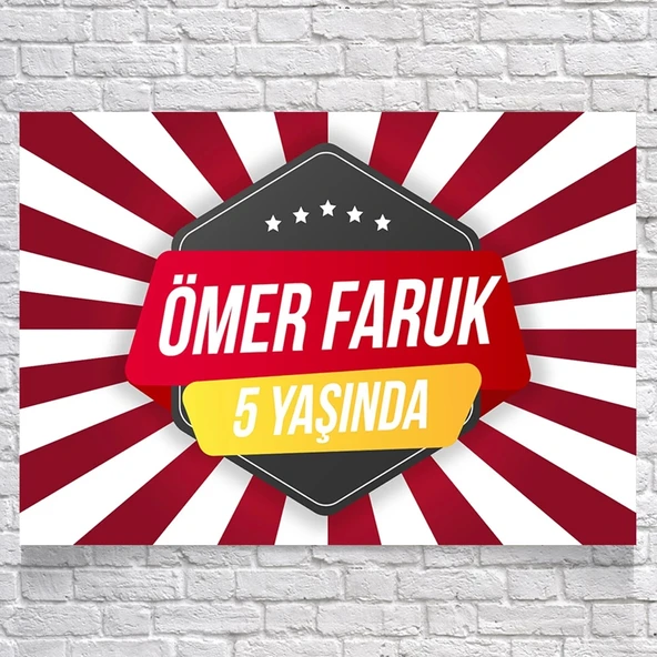 Sirk Temalı Doğum Günü Afişi 70X100 cm ürün görseli 1