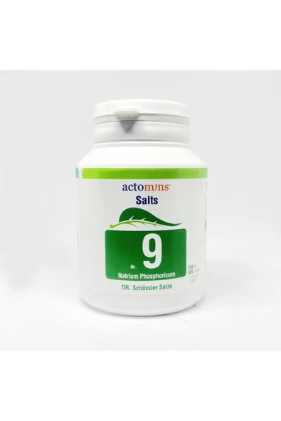 Schüssler Tuzları No: 9 Natriumphosphoricum D6 400 Tablet ürün görseli 1