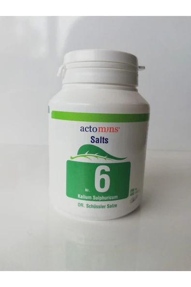 Schüssler Tuzları No: 6 Potasyum Sulfuricum 400 Tablet ürün görseli 1