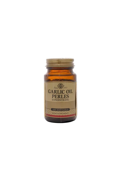 Solgar Garlic Oil 100 Softjel ürün görseli 1