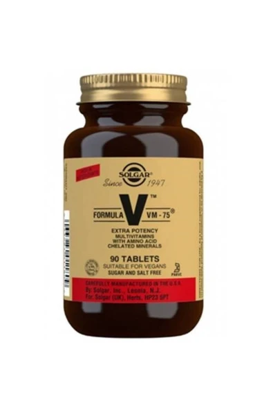 Solgar Vm 75 Multivitamin 90 Tablet ürün görseli 1