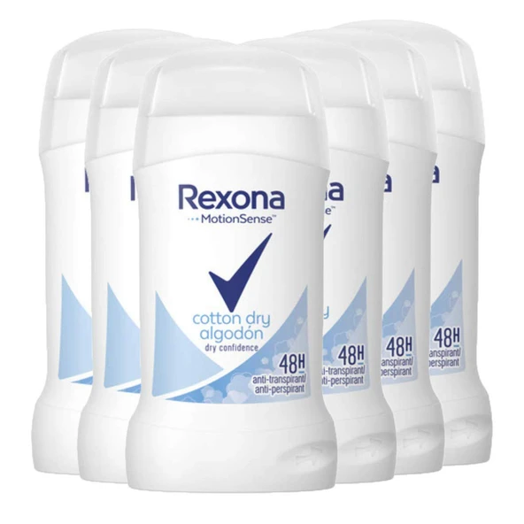 Rexona Cotton Dry Stick Deodorant 40 ml - Resim 3