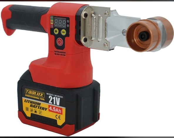 TOOLUX AKÜLÜ PPRC BORU KAYNAK MAKİNASI 21V 4.5AH ürün görseli 1