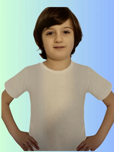 YARIM KOLLU ERKEK FANİLA (3 ADET) ürün görseli 1