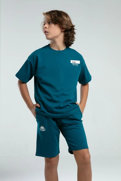 Gd Goldoremi 36225 Premium Erkek Çocuk Rahat Kalıp Pamuklu Kısa Kollu Şortlu Pijama Takım ürün görseli 1