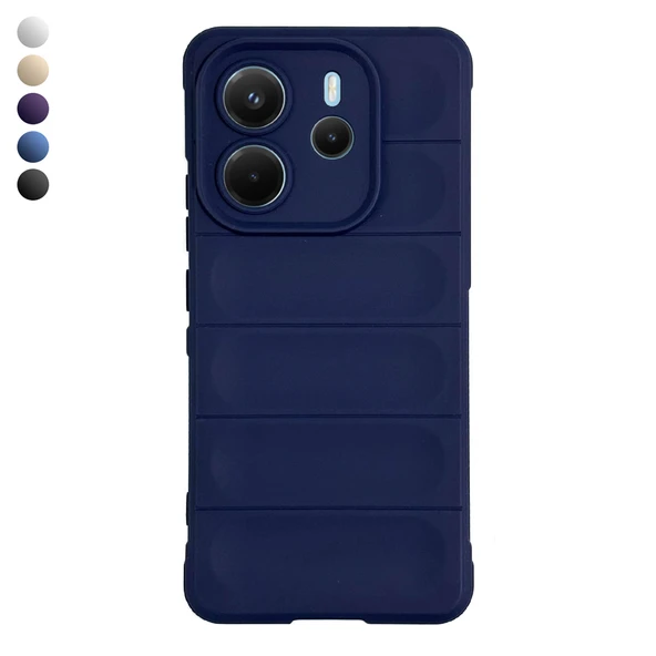 Xiaomi Redmi Note 14 4G Kılıf Optimum Lens Çerçeveli Silikon Kapak ürün görseli 1