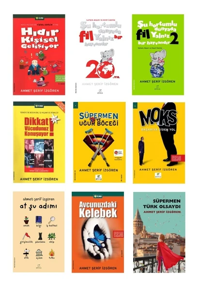 Ahmet Şerif İzgören Kişisel Gelişim Seti (9 Kitap) ürün görseli 1