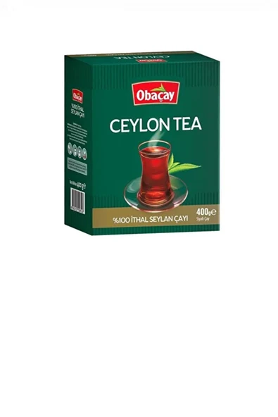 Obaçay Ceylon Tea %100 İthal Seylan Çayı 400 g. ürün görseli 1