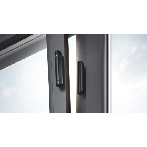 AJAX, DoorProtect Plus, Kablosuz Darbe Dedektörü,  Siyah - Resim 3