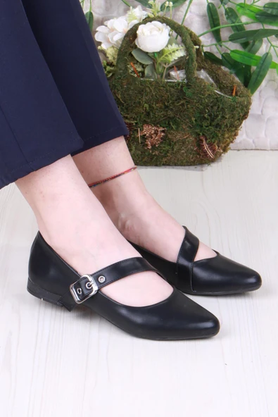 Fort 01-622 Soft Toka Detaylı Rahat Kadın Babet ürün görseli 1