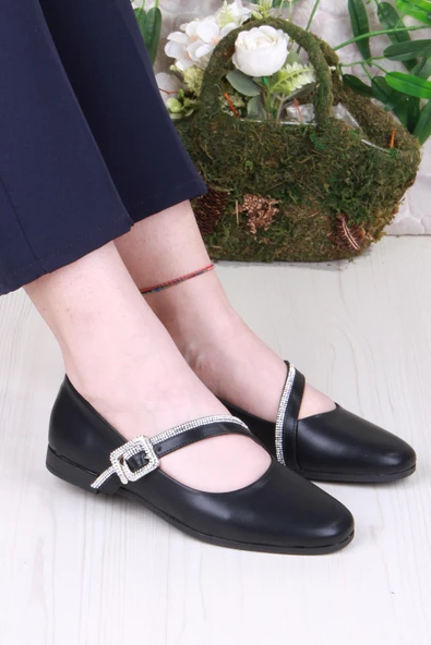 Fort 01-624 Soft Toka Detaylı Rahat Kadın Babet ürün görseli 1
