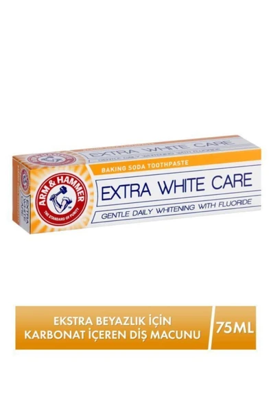 Arm & Hammer Ekstra White Care Beyazlatıcı Diş Macunu 75 ml ürün görseli 1