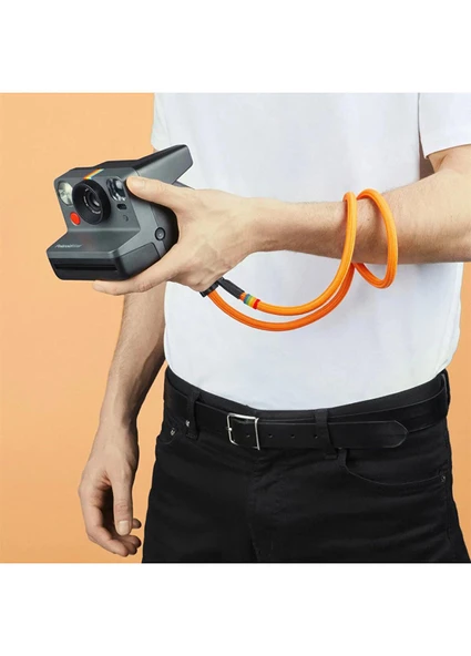 Polaroid Round Turuncu Kamera Askısı - Resim 2