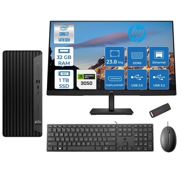新品高速ssd+HDD750/Office i7-2630QM/win11/bd PTTAVM: Hp Pro Tower 400 G9 Intel Core I7 14700 32GB Ddr5 1tb SSD