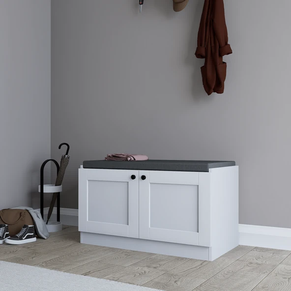 Midoser Lucas Ayakkabılık/bench ( Minder Dahil) ürün görseli 1
