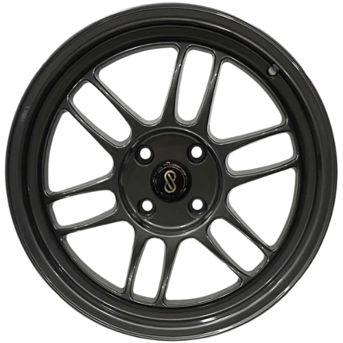 Peugeot Uyumlu DY-487 7.0X17 4X108 ET25 Titanium Jant ürün görseli 1